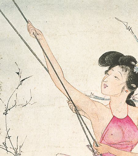 栾川-胡也佛的仕女画和最知名的金瓶梅秘戏图